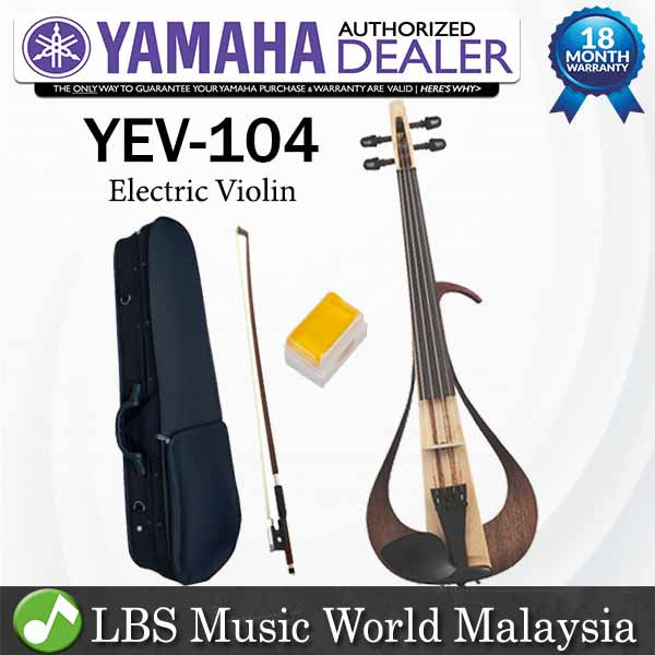 Yamaha YEV-104 4 String Electric Violin Natural (YEV104)