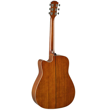 Yamaha A5M ARE Dreadnought Cutaway Acoustic Electric Guitar with Hard Case - Vintage Natural