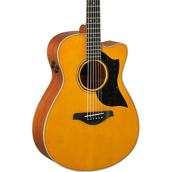 Yamaha AC5M ARE Concert Cutaway Acoustic Electric Guitar with Hardcase