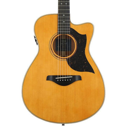 Yamaha AC5M ARE Concert Cutaway Acoustic Electric Guitar with Hardcase