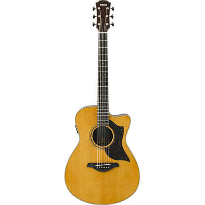 Yamaha AC5R ARE Concert Cutaway Acoustic Electric Guitar With Hard Case - Vintage Natural (AC5 AC 5R)