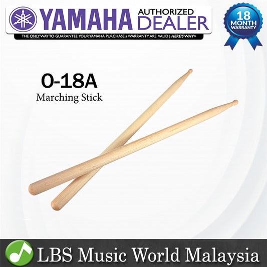 Yamaha 0-18A Marching Stick Oak Wood (018A 0 18A)