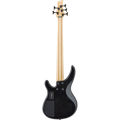 Yamaha TRBX605FM 5 String Electric Active Bass Guitar Flamed Maple Top Translucent Black (TRBX605 FM)