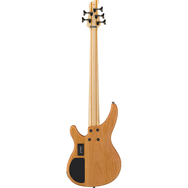 Yamaha TRBX605FM 5 String Electric Active Bass Guitar Flamed Maple Top Natural Satin (TRBX605 FM)