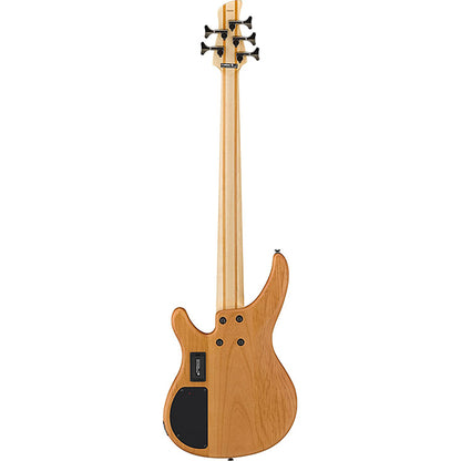 Yamaha TRBX605FM 5 String Electric Active Bass Guitar Flamed Maple Top Natural Satin (TRBX605 FM)