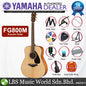 Yamaha FG800M 41" Traditional Western Solid Spruce Top Rosewood Fingerboard Acoustic Guitar Matt Natural (FG 800M)