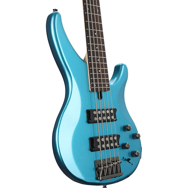 Yamaha TRBX305 5 String Electric Bass Guitar Mahogany Body with 2 Humbucking Pickup - Factory Blue (TRBX 305)