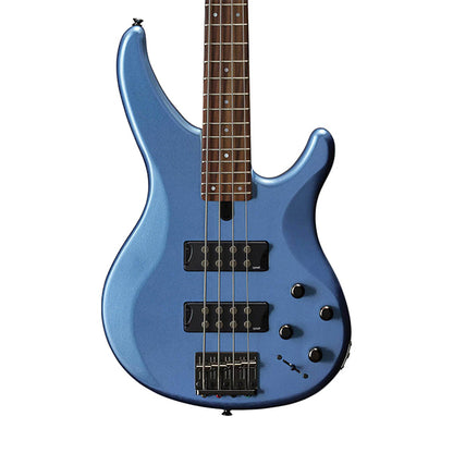 Yamaha TRBX304 4 String Electric Bass Guitar Mahogany Body with 2 Humbucking Pickup - Factory Blue (TRBX 304)