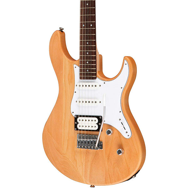 Yamaha PAC112V Alder SSH Pickup Electric Guitar Yellow Natural Satin (PAC 112V)