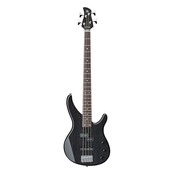 Yamaha TRBX174EW 4 String Flamed Mango Top SS Pickup Electric Bass Guitar Black (TRBX174 EW)