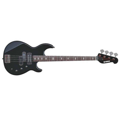 Yamaha TRBX174EW 4 String Flamed Mango Top SS Pickup Electric Bass Guitar Black (TRBX174 EW)