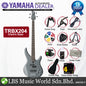 Yamaha TRBX204 4 String Basswood Electric Bass Guitar Bright Gray Metallic (TRBX 204)