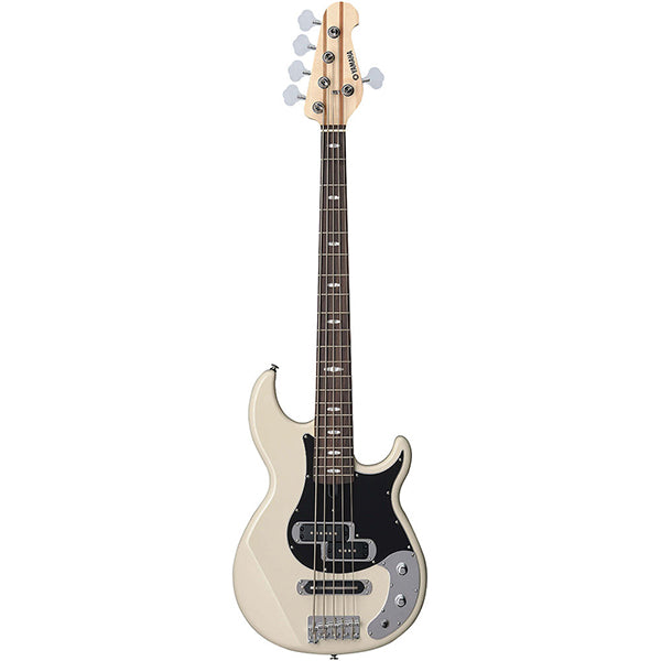 Yamaha BB425X 5 String Electric Bass Guitar - Vintage White (BB