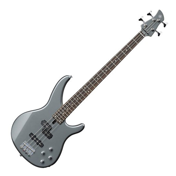 Yamaha TRBX204 4 String Basswood Electric Bass Guitar Bright Gray Metallic (TRBX 204)