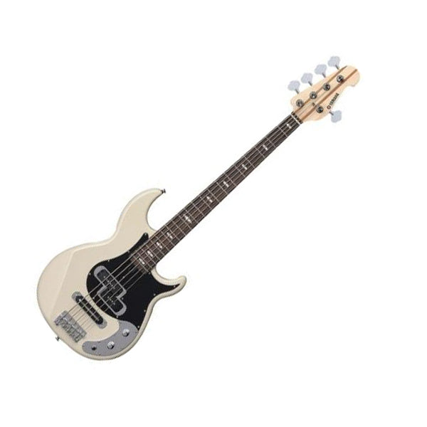 Yamaha BB425X 5 String Electric Bass Guitar - Vintage White (BB