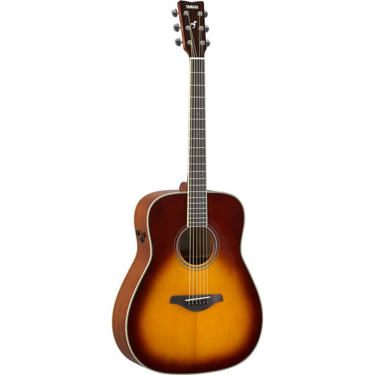 Yamaha FG-TA 41'' Concert Solid Spruce  Acoustic Electric Guitar With Pickup - Brown Sunburst (FGTA FG TA)