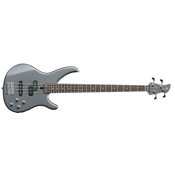 Yamaha TRBX204 4 String Basswood Electric Bass Guitar Bright Gray Metallic (TRBX 204)