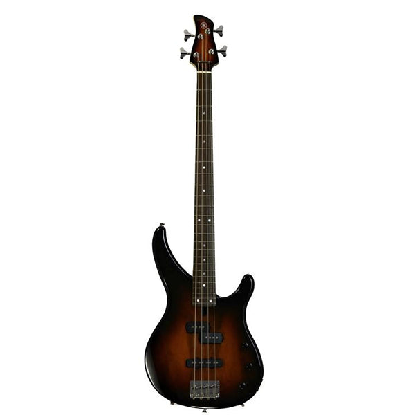 Yamaha TRBX174EW 4 String Flamed Mango Top SS Pickup Electric Bass Guitar Tobacco Brown Sunburst (TRBX174 EW)