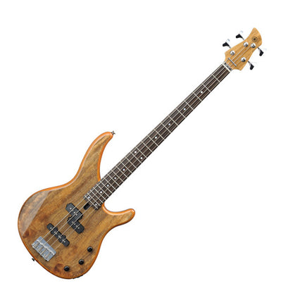 Yamaha TRBX174EW 4 String Flamed Mango Top SS Pickup Electric Bass Guitar Natural (TRBX174 EW)