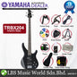Yamaha TRBX204 4 String Basswood Electric Bass Guitar Galaxy Black (TRBX 204)