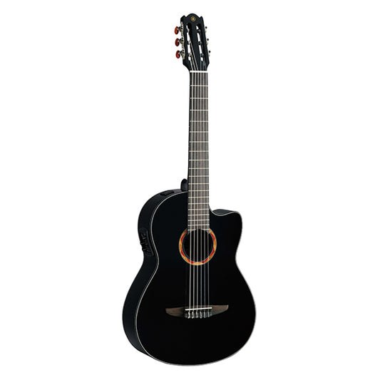 Yamaha NCX700 39'' CG Cutaway Solid Spruce Acoustic Electric Guitar Black (NCX 700)