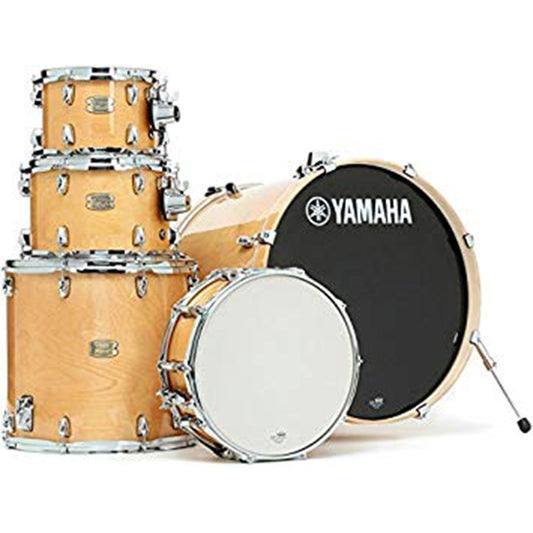 Yamaha SBP2F5 Stage Custom Birch 5 Piece Acoustic Drum Set Full Package with Single Pedal (Natural)
