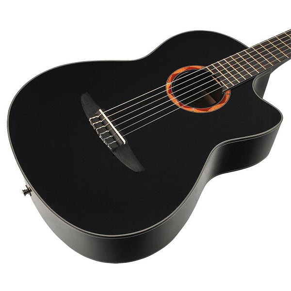 Yamaha NCX700 39'' CG Cutaway Solid Spruce Acoustic Electric Guitar Black (NCX 700)