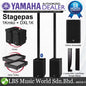 Yamaha STAGEPAS 1K MKII 1100 Watt Bluetooth Portable Powered Active PA Speaker System with DXL1K Loudspeaker (Pair)