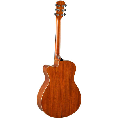 Yamaha AC3M ARE 41 Inch Concert Cutaway Solid Sitka Spruce Top Acoustic Electric Guitar With Pickup - Vintage Natural