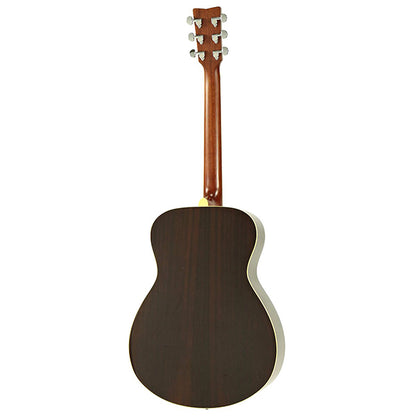 Yamaha FS830 40" Concert Solid Spruce Top Acoustic Guitar- Red Burst (FS 830)