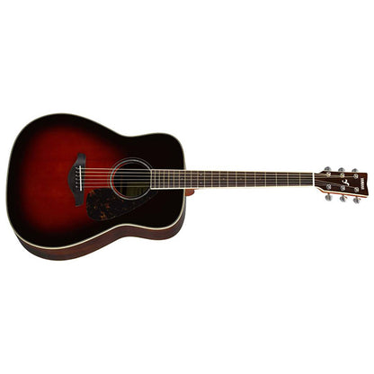 Yamaha FS830 40" Concert Solid Spruce Top Acoustic Guitar - Tobacco Sunburst (FS 830)