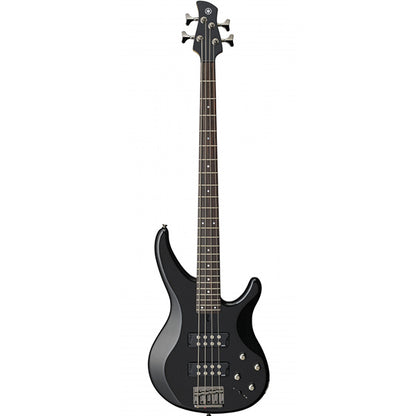 Yamaha TRBX304 4 String HH Pickup Mahogany Electric Bass Guitar - Black (TRBX 304)