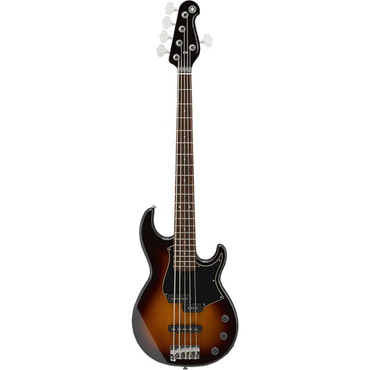 Yamaha BB435 5 String Alder SS Pickup Electric Bass Guitar Tobacco Brown Sunburst (BB 435)