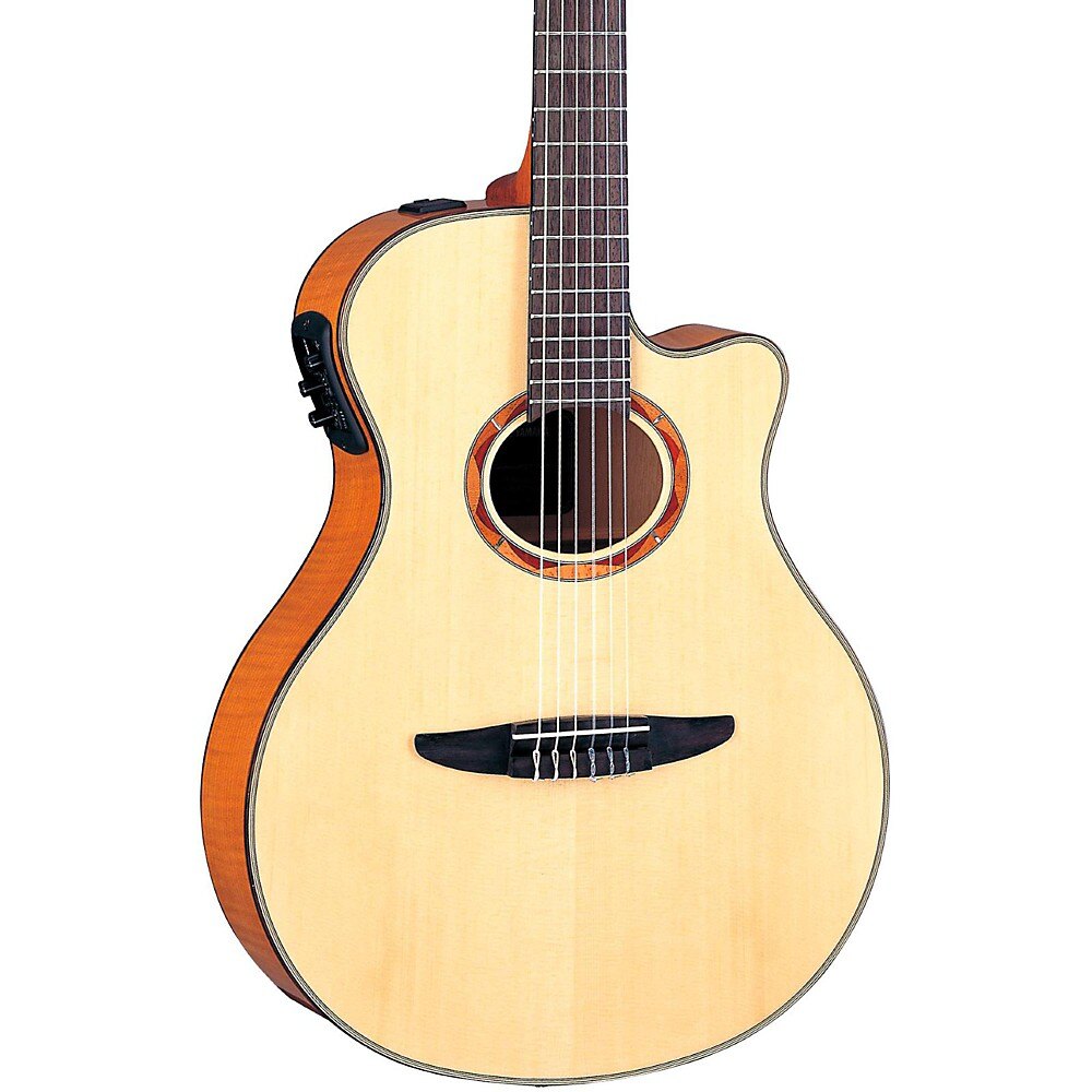 Yamaha NTX900FM 40'' APX Solid Spruce Flamed Maple Acoustic Electric Guitar (NTX 900FM)