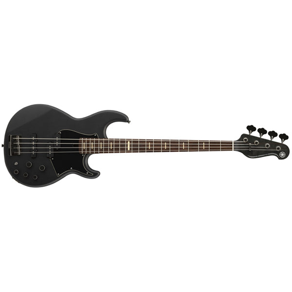 Yamaha BB734A 4 String Alder Electric Bass Guitar Translucent Matte Black (BB734 BB 734A)