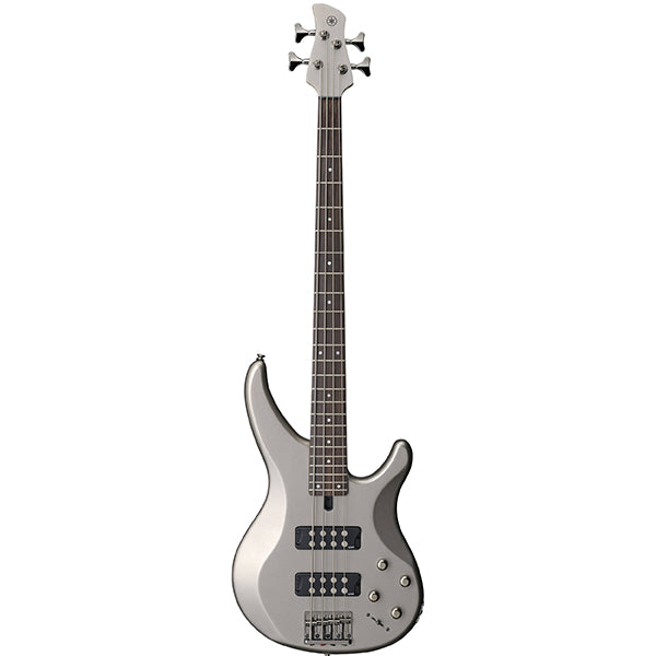 Yamaha TRBX304 4 String HH Pickup Mahogany Electric Bass Guitar - Pewter (TRBX 304)