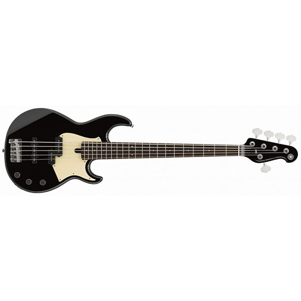 Yamaha BB435 5 String Alder SS Pickup Electric Bass Guitar Black (BB 435)