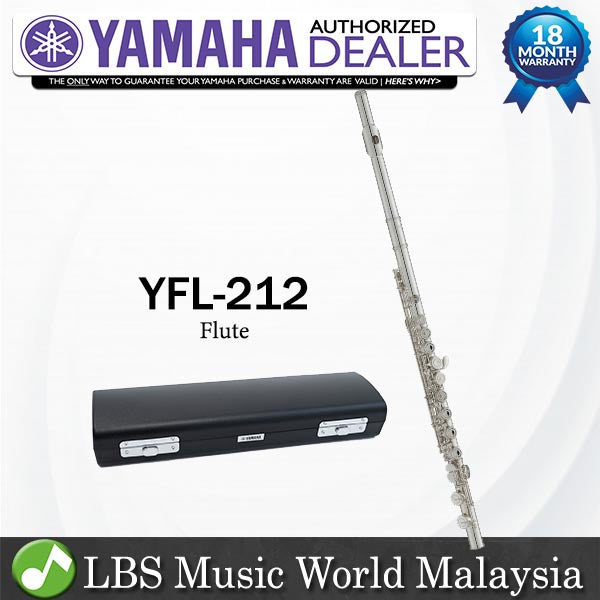 Yamaha YFL-212 Standard Flute (YFL212 / YFL 212)