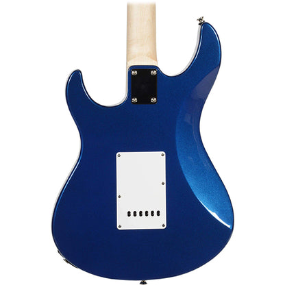 Yamaha PAC012 HSS Electric Guitar Tremolo Package with GA15II Electric Speaker Amplifier - Dark Blue Metallic (PAC-012 PAC 012)