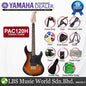 Yamaha PAC120H Alder SSH Pickup Electric Guitar Tobacco Brown Sunburst (PAC 120H)