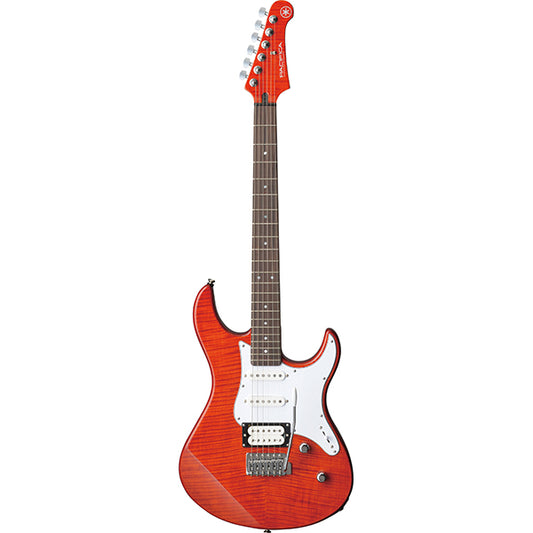 Yamaha PAC212VFM Alder Maple Humbucker Single Coil HSS Electric Guitar Caramel Brown (PAC 212VFM)