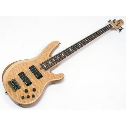 Yamaha TRB1004J 4 String Alder Hum Canceling Type Alnico V Pickup Electric Bass Guitar Natural (TRB 1004J)