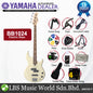 Yamaha BB1024 4 String Alder 3P SS Pickup Electric Bass Guitar Vintage White (BB 1024)