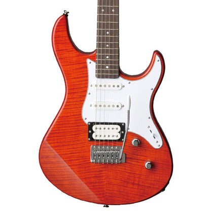 Yamaha PAC212VFM Alder Maple Humbucker Single Coil HSS Electric Guitar Caramel Brown  (PAC 212VFM)