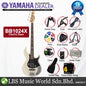 Yamaha BB1024X 4 String Alder SS Pickup Electric Bass Guitar Vintage White (BB1024 BB 1024X)