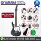 Yamaha PAC212VFM Alder Maple Humbucker Single Coil HSS Electric Guitar Black (PAC 212VFM)