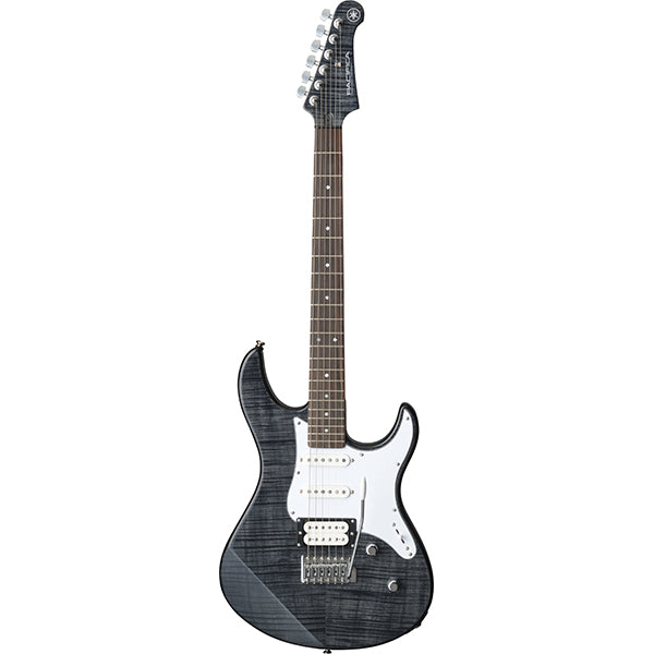 Yamaha PAC212VFM Alder Maple Humbucker Single Coil HSS Electric Guitar Black (PAC 212VFM)