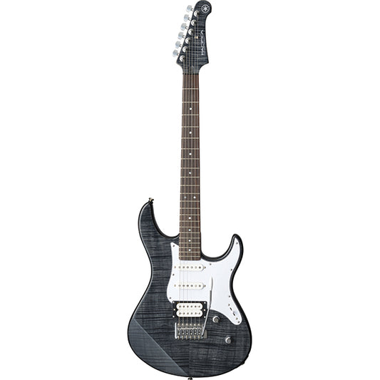 Yamaha PAC212VFM Alder Maple Humbucker Single Coil HSS Electric Guitar Black (PAC 212VFM)