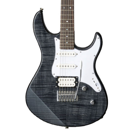 Yamaha PAC212VFM Alder Maple Humbucker Single Coil HSS Electric Guitar Black (PAC 212VFM)