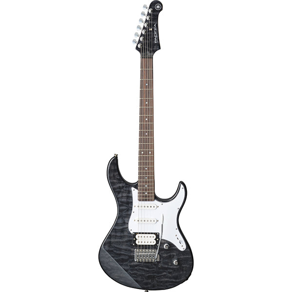 Yamaha PAC212VQM Alder Maple Humbucker Single Coil HSS Electric Guitar Black (PAC 212VQM)